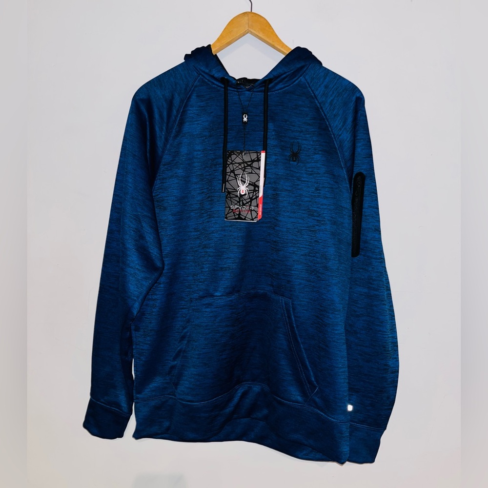 SPYDER Men's Blue Hoodie Pro W NEW!!! Sz M